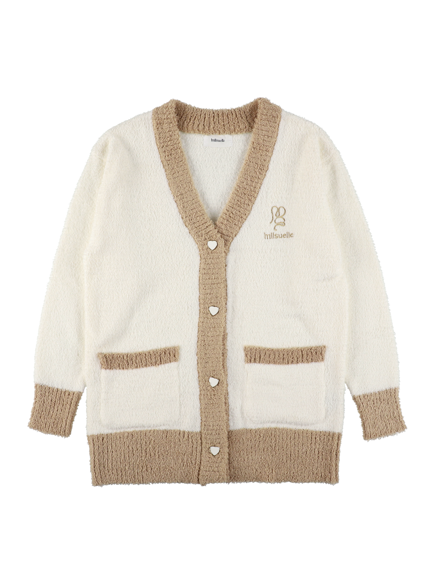 MS Off-White Beige Cardigan